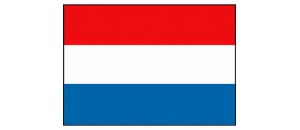 Vlag Nederland, 30 x 45 cm