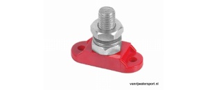 Vermogensklem rood 6 mm