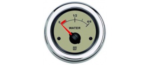 Watermeter Vetus 12V beige