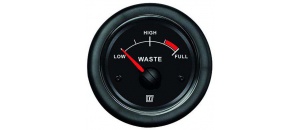 Vetus vuilwatermeter 12V zwart