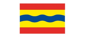 Provincievlaggen overijssel 20 x 30 cm