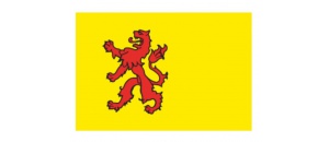Provincievlag Zuid Holland 20 x 30 cm