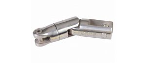 Ankerconnector RVS 316 met dubbele wartel, 10 mm ketting