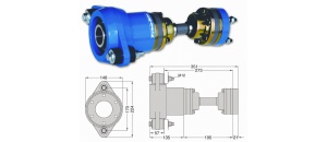 Python Drive P80-S inclusief homokineet