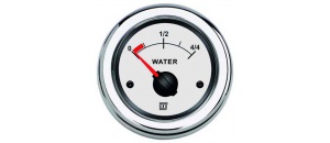 Watermeter Vetus 12V wit
