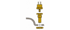 Sensor uitlaatalarm voor waterlock