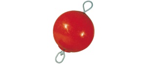 Ankerboei met stang 500 x 860 mm, rood