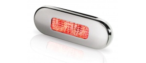 Hella Oblong LED trapverlichting, rood