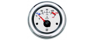 Vetus temperatuurmeter 12/24V witte wijzerplaat - nieuwe lijn