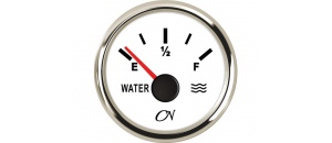 Drinkwatermeter CN wit/chroom