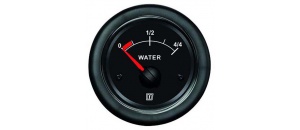 Watermeter Vetus 12/24V zwart - nieuwe lijn