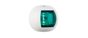 Navigatie verlichting groen LED, wit huis