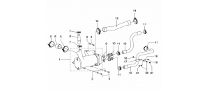 Hose Exp.Tank-Heat Ex. DT44/DTA44/ DT66/DTA66