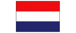 Vlag Nederland, 80 x 120 cm classic rood,wit,donkerblauw