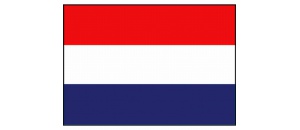 Vlag Nederland, 120 x 180 cm classic rood,wit,donkerblauw