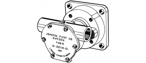 Johnson Pump zelf aanzuigende bronzen koelwater-impellerpomp F4B-9