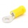 Draadklem ring 5 mm geel 4 stuks
