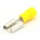 Draadklem schuif  female 6,3 mm geel 5 stuks