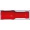 Draadklem rond 4 mm rood vrouwtje 6 stuks