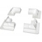 Hoekblokken wit (set van 4)