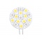 LED lamp G4 15/1,8 W wit/rood