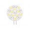 LED lamp G4 15/1,8 W wit/rood