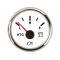 Vuilwatermeter wit/chroom CN