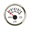 Voltmeter 8-16 volt wit/chroom CN