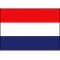 Vlag Nederland, 150 x 225 cm classic rood,wit,donkerblauw